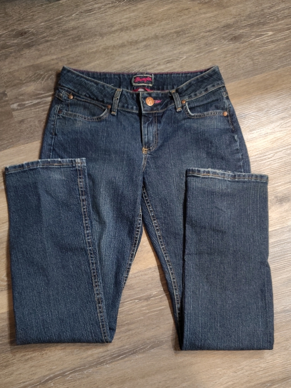 Wrangler Dark Blue Boot-Cut Women’s Jeans